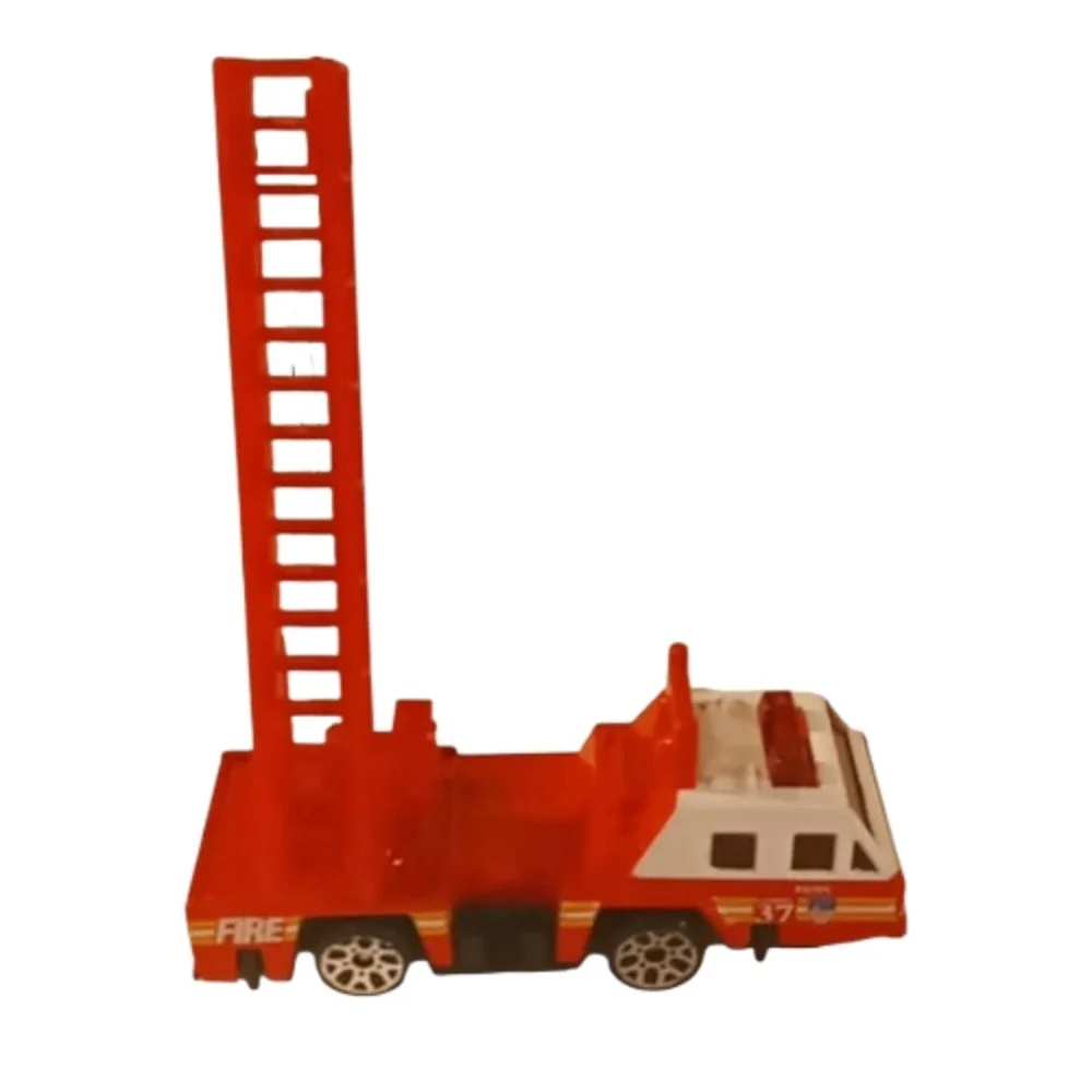 Red Fire Truck Toy Set